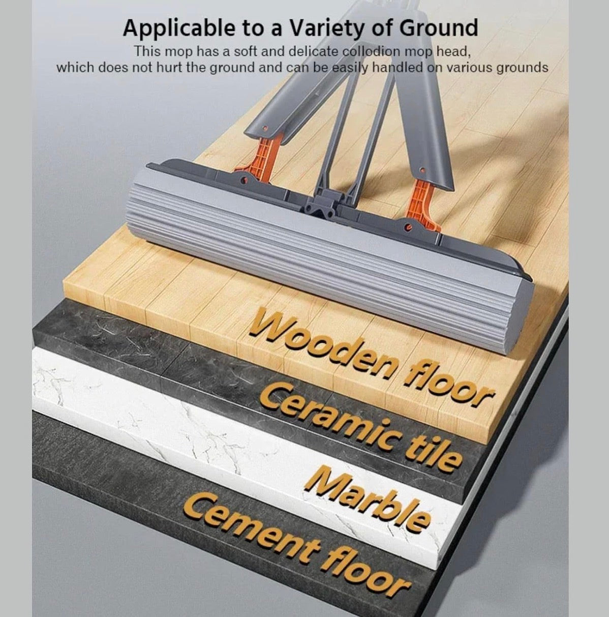 AquaSwipe Pro Butterfly Sponge Mop™