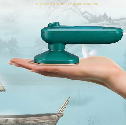 Portable Handheld Steam Iron Machine – Quick Heat Travel Garment Steamer