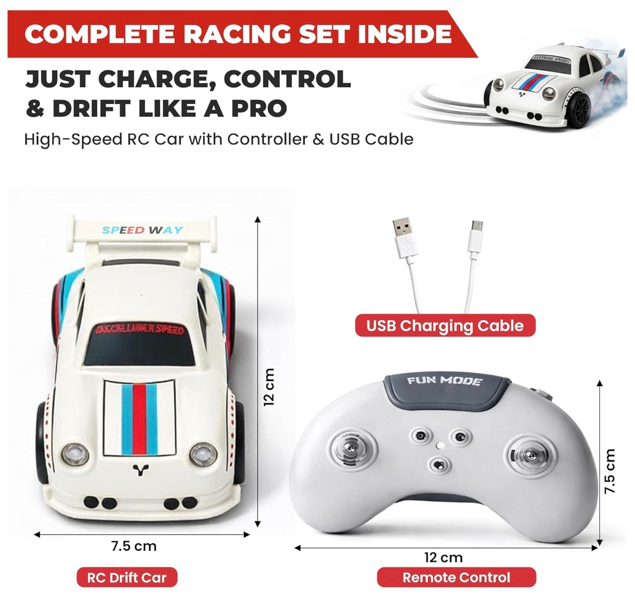 DriftX Thunder RC Car