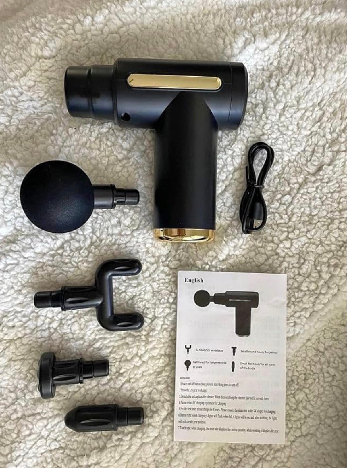 Pulse Nova™ Deep Tissue Massage Gun | Gun Massager for Full Body Pain Relief