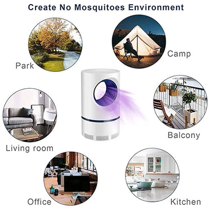 BuzzNova Mosquito Shield Lamp | Eco - Friendly Electronic LED Mosquito Killer Mahine Trap Lamp