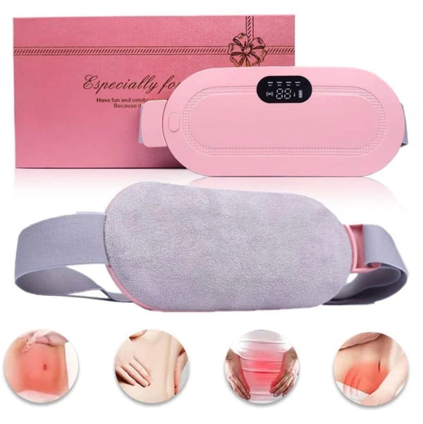 ComfortNova™ Portable Period Cramp Relief Massager & Heating Pad