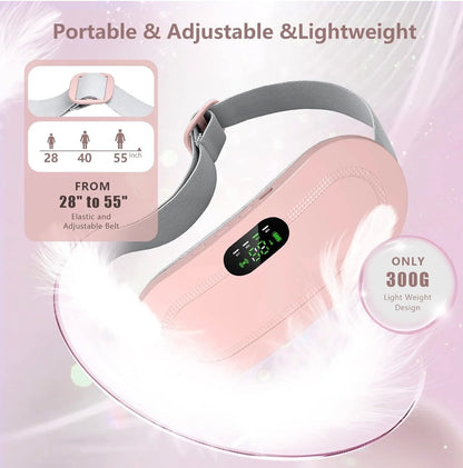 ComfortNova™ Portable Period Cramp Relief Massager & Heating Pad